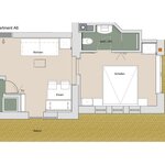 Photo of A - 6 Appartement/Fewo, Dusche, WC, Balkon Lounge