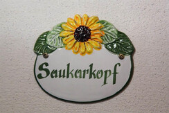 App Saukarkopf Türschild