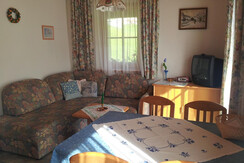 kitchen with couch