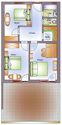 Haus Schönblick - App. 1 mit Terrasse