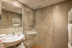 Bathroom with shower/toilet