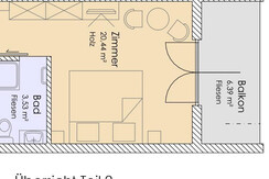 Familienzimmer TypB Nr 302_2a