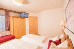 Schlafzimmer im 2-Raum Familienzimmer