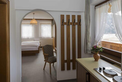 App. Theresia Wohnraum mit Schlafzimmer