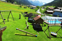 Blick vom Balkon