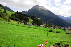Blick in die  Berge