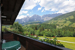 Aussicht vom Balkon