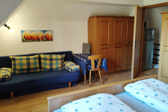 Ausziehbare Couch