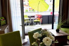 Frühling Balkon
