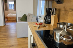 Appartement Benzegg Küche und Wohnraum