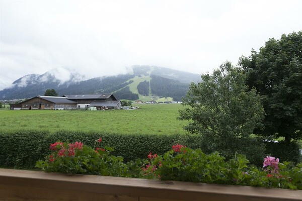 Herrliche Aussicht auf Snow Space Flachau