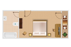 Sketch Double Room Attic