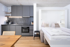 BASE 1.03 | Kitchen with dining area
