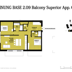 Photo of Appartement, bad, WC, 1 slaapkamer