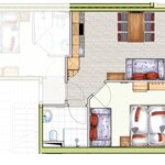 Bild von Kleines Appartement Plus mit 1 Schlafzimmer