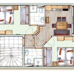 Bild von Großes Appartement Standard mit 2 Schlafzimmer