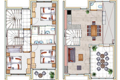 Grundriss Penthouse für 6-10