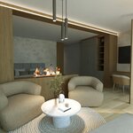 Photo of Junior suite, bath, toilet, facing the mountains