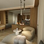 Photo of Suite, shower, facing the mountains
