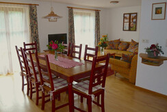dining/living area