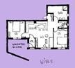 Skizze vom Appartement