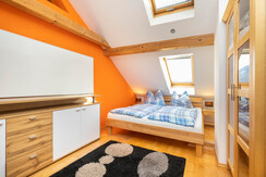 Attic bedroom