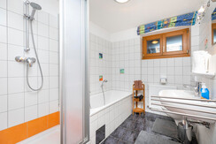 Bathroom with shower, bath, toilet