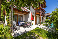 terrace, garden