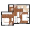 Photo of Apartment, shower and bath, toilet, 1 bed room