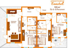 Grundriss Ennstal