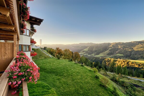 Aussicht vom Balkon "Sweet Nathalie und Stefanie"