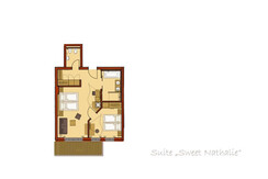 Grundriss Suite SWEET NATHALIE