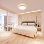 Photo of Double room, bath, toilet, facing the mountains