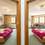 Photo of Family room, shower or bath, toilet, 1 bed room
