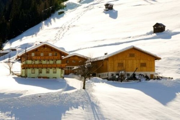 Kleinellmauhof, Winter