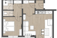 Appartement 55m²