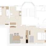 Photo of Apartment, shower, toilet, 2 bed rooms | © Mittersteghof