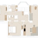 Photo of Apartment, shower, toilet, 2 bed rooms | © Mittersteghof