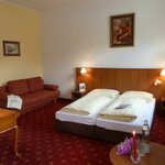 Photo of double room with shower or bath tube, WC