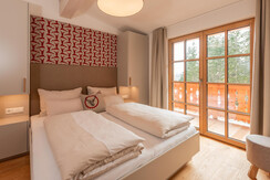 tolle Aussicht vom Schlafzimmer aus