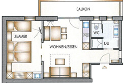 Grundriss 1 Typ Klingspitz