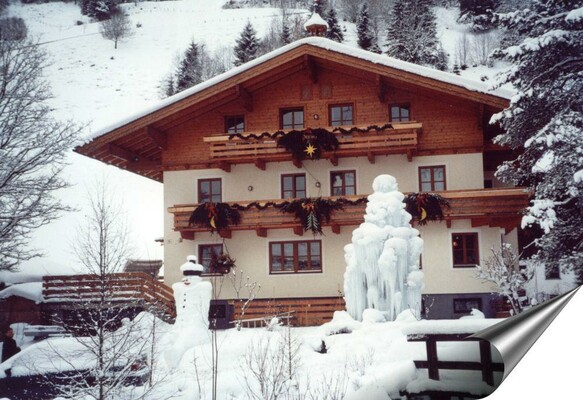 Haus Schartner im Winter