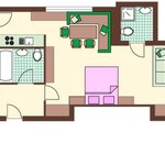 Photo of Appartement/Fewo, Dusche und Badewanne, Bergseite