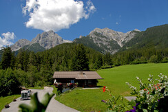 Blick auf die Berge