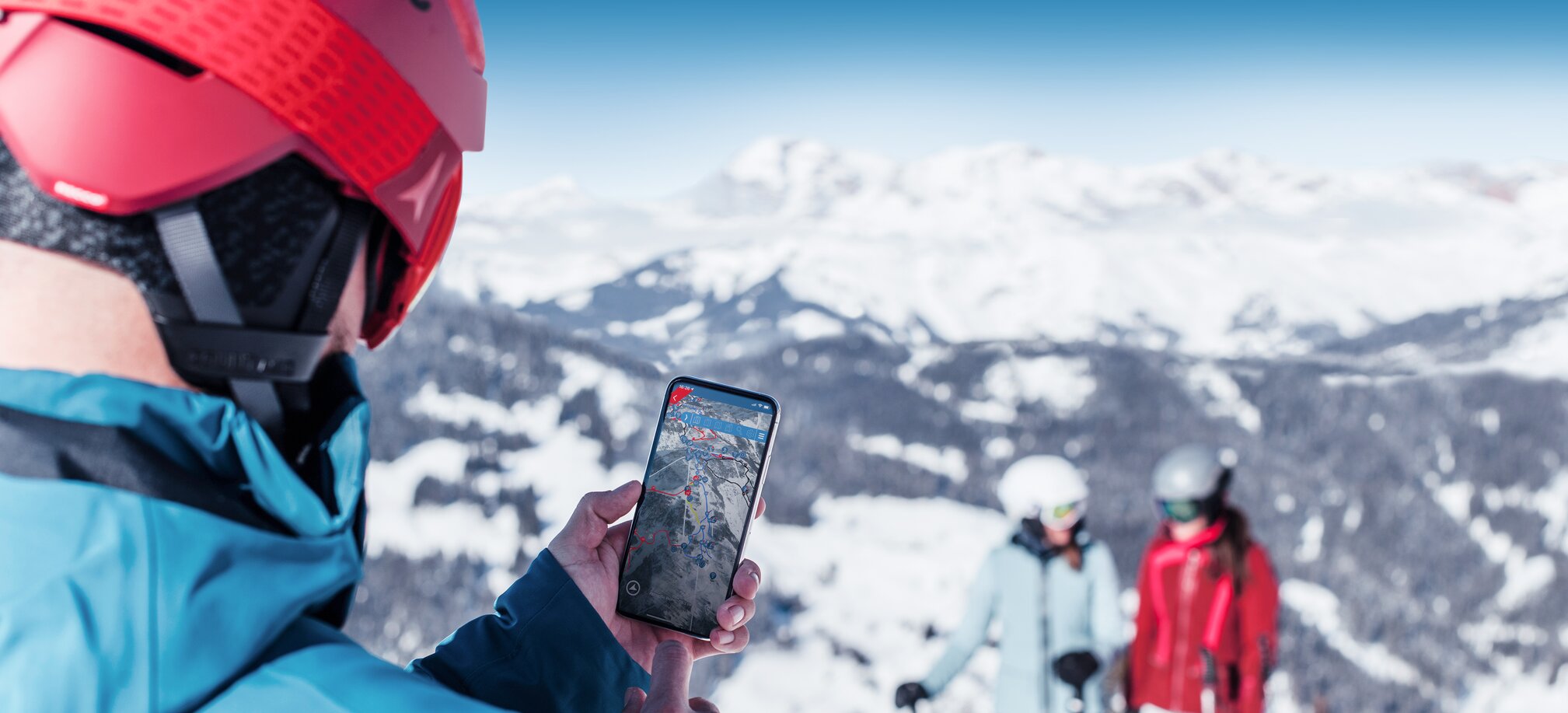 DIGITAL Ski amadé - free WIFI and Ski amadé App always keep you updated