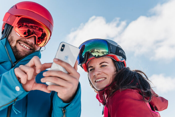 DIGITAL Ski amadé - free WIFI and Ski amadé App always keep you updated