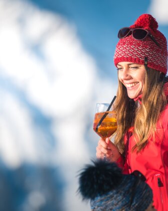 Ski and wine enjoyment for gourmets on the ski huts in Ski amadé