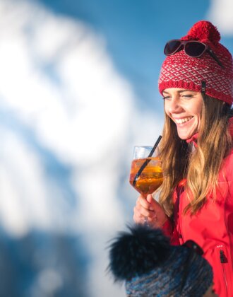 Ski and wine enjoyment for gourmets on the ski huts in Ski amadé