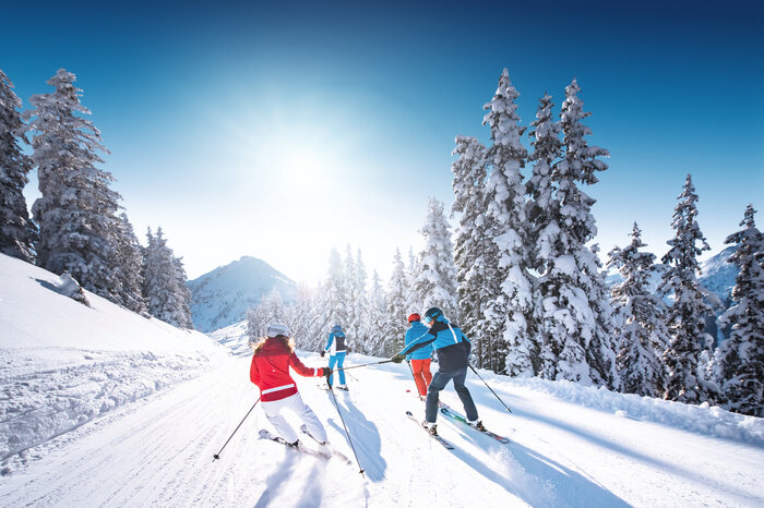 Spaß und gute Bedingungen auf den perfekt präparierten Skipisten in Ski amadé