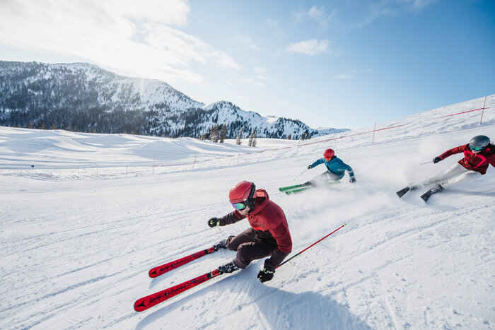 Spaß und gute Bedingungen auf den perfekt präparierten Skipisten in Ski amadé